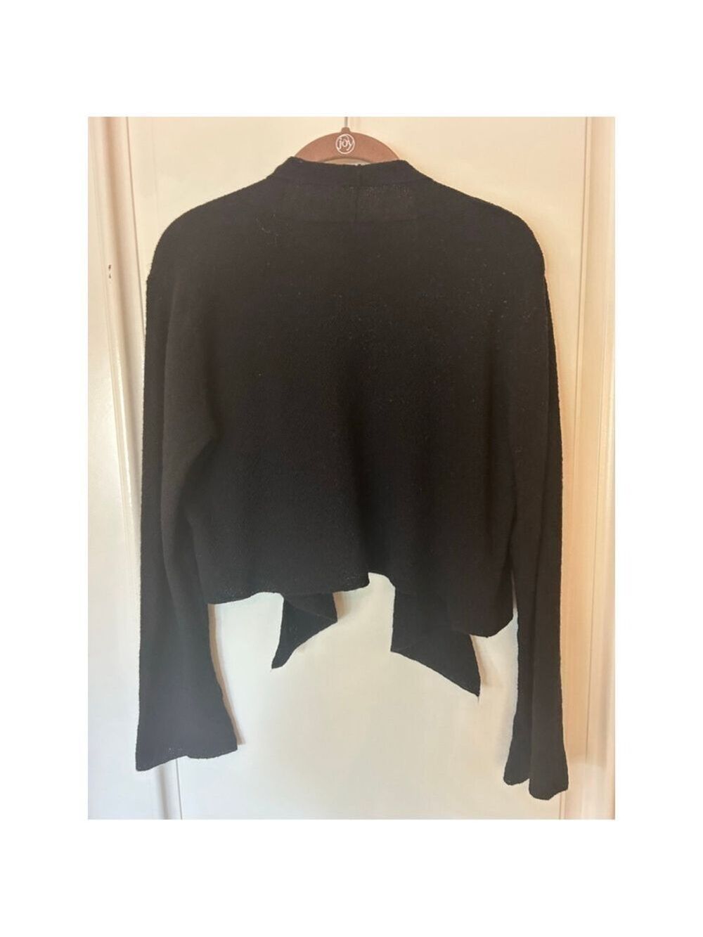 Women's Eileen Fisher Black Shrug Sweater L